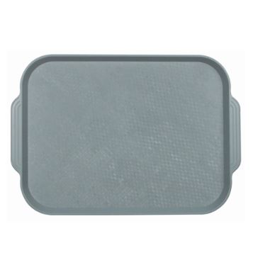 Поднос столовый из полистирола 450х355 мм серый [1730]