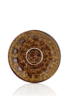 Блюдце d=15.5 cм,(для чашки 81229383) фарфор,серия "Cowry Yellow", By Bone