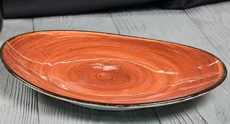 Тарелка Fusion "Brown Shore", 20х25 см