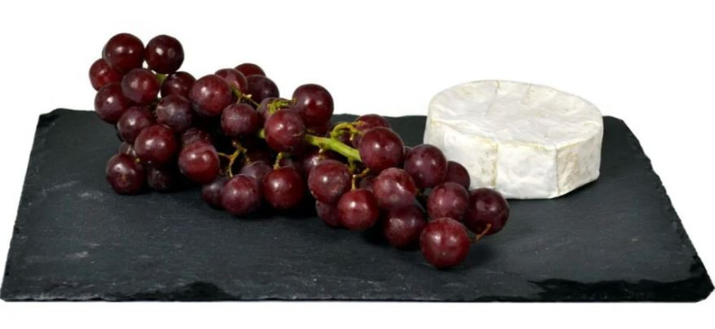 Блюдо,сланец,черное 15*30*0,5 см P.L.