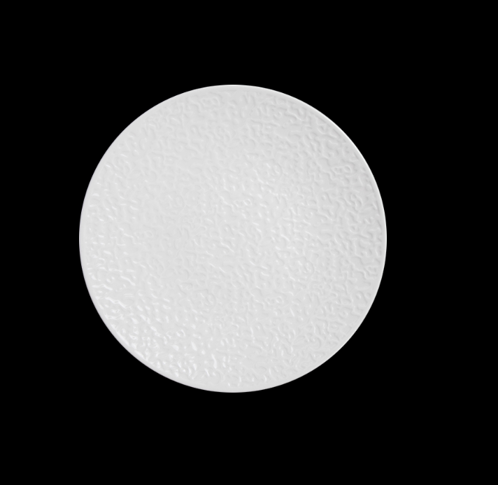 ТАРЕЛКА мелкая без бортов 8,25" 208мм, белый "Corone Nori"