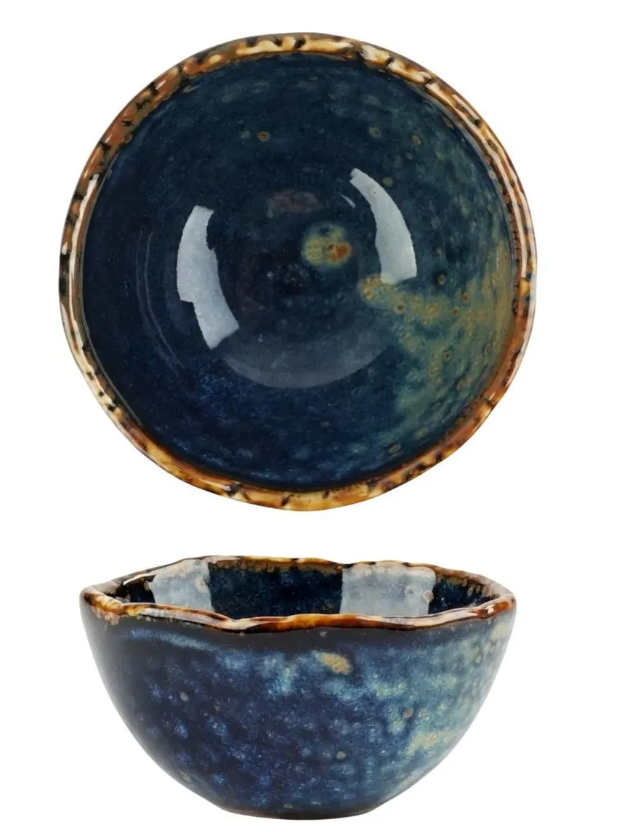 Салатник d=7,5см, h=4 см, 80 мл, фарфор,серия "Aqua Blue" P.L.