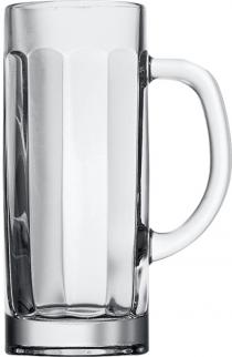 Кружка для пива 330 мл. d=70/110 мм. h=160 мм. Паб /6/510/ [55109]