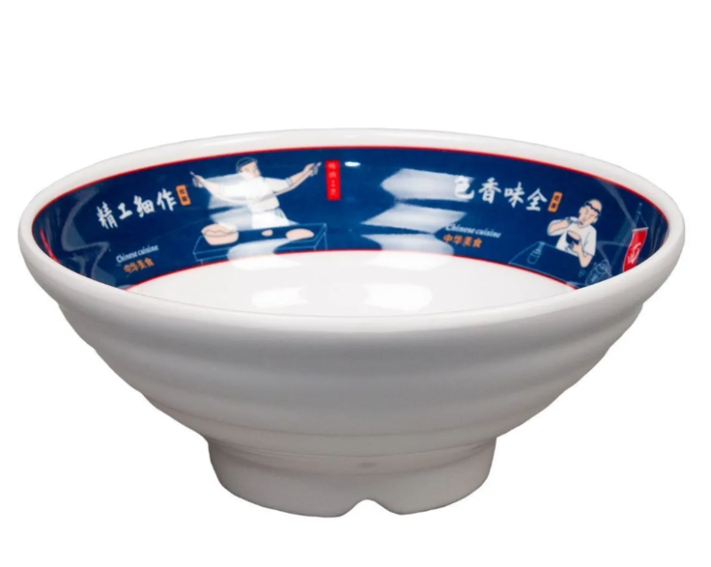 Салатник чашка для супа лапши 20*8 3см 1100мл.меламин серия "Паназия" P.L.