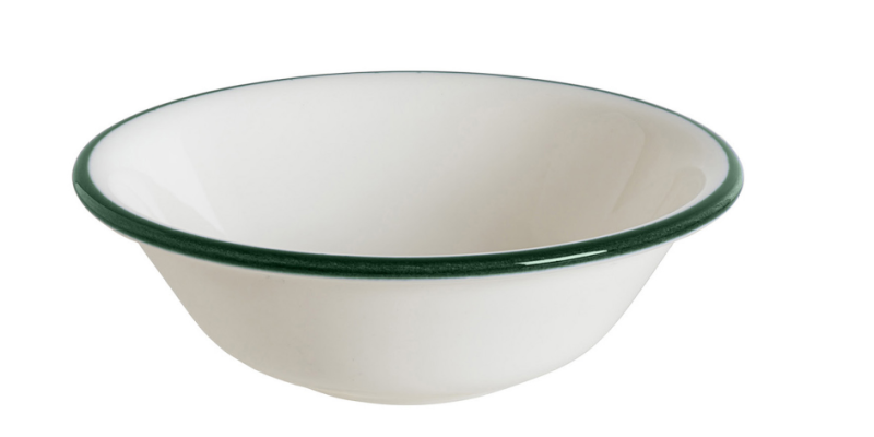 Салатник d=160 мм. 400 мл. h=53 мм. (тарелка подст. 78070) Линеа Зеленый, форма Гурмэ Bonna