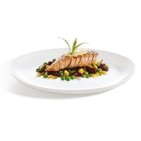 Блюдо овальное 330*250 мм. Эволюшн /6/12/648/ N9364