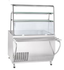 Прилавок-витрина Abat ПВВ(Н)-70Т-НШ
