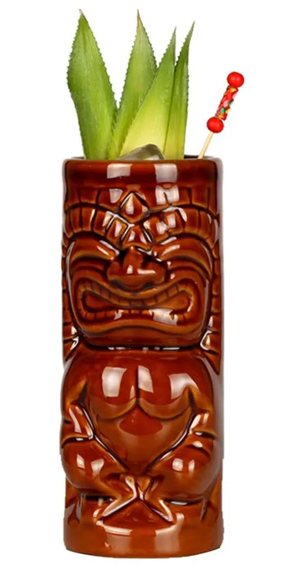 Коктейльный бокал "Тики", керамика, 350 мл, P.L.- Barbossa