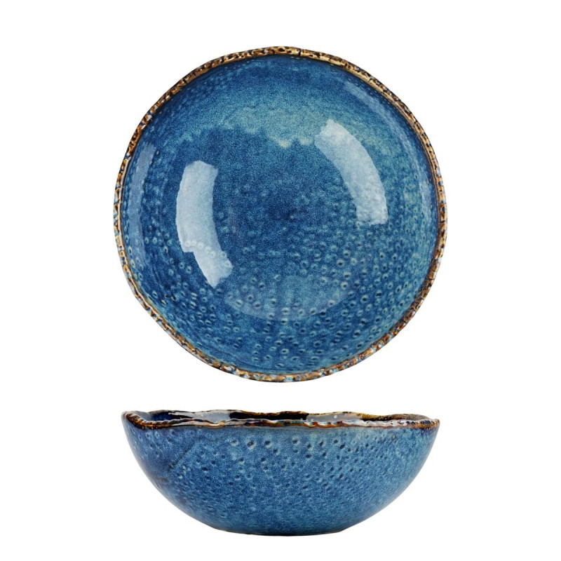 Салатник d=21 см, h=7.6 см, 1.3 л, фарфор,серия "Aqua Blue" P.L.