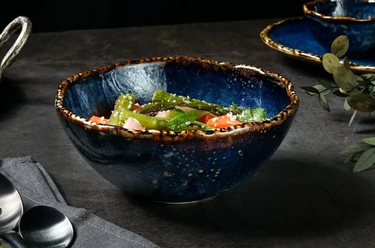 Салатник d=15,4 см, h=6.5 см, 600 мл, фарфор,серия "Aqua Blue" P.L.