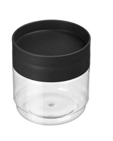 Банка для сыпучих прод. 500 мл. d=92 мм. h=100 мм. черный