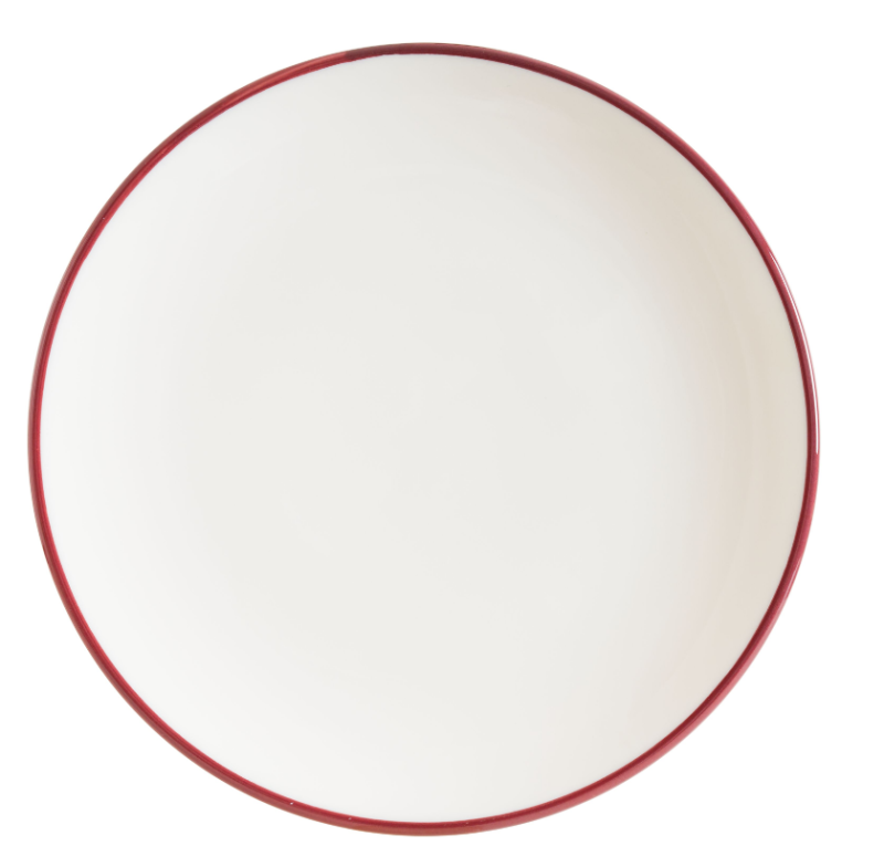 Тарелка d=250 мм. Линеа Бургундия, форма Гурмэ Bonna
