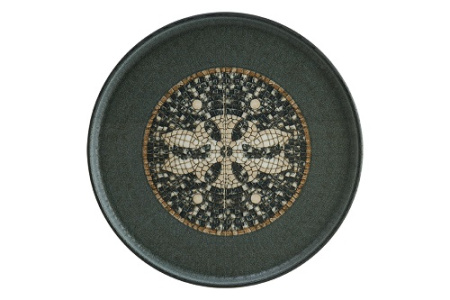 Тарелка d=220 мм. Месопотамия Anthracite /1/6/