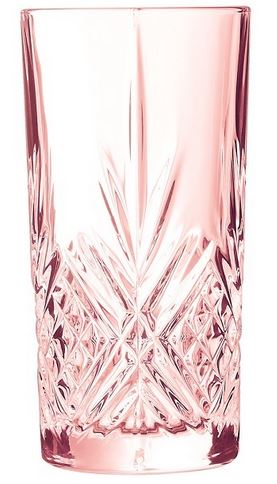 Хайбол 380 мл. d=75 мм. h=150 мм. Зальцбург розовый /6/12/720/ P9166