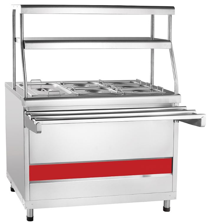 Мармит вторых блюд ABAT ПМЭС-70КМ-60 (две полки, подсветка)