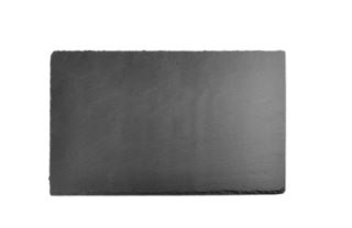 Блюдо для подачи прямоуг. 50*30 см. h=0,7 см. черное, сланец MGprof /1/10/