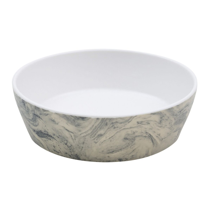 Салатник меламиновый 18*5.3см P.L. STREAMER GREY