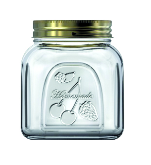 Банка для сыпучих прод. 500 мл. с метал. крышкой Хоммейд /1/24/576/