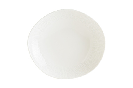 Тарелка d=230 мм. глубокая 750 мл. Белый Редикс, форма Ваго Bonna