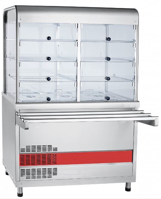 Прилавок-витрина Abat Аста ПВВ(Н)-70КМ-С-02-НШ