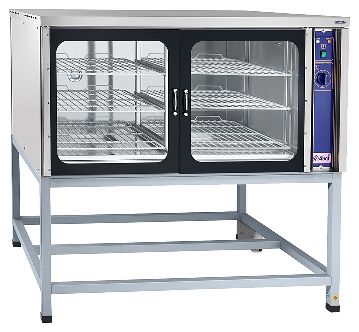 Шкаф расстоечный Abat ШРТ-6-ЭШ-01 (с крышей и подставкой)