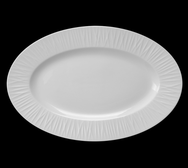 БЛЮДО овальное 14"х8,75" 355х225х28мм "Sam&Squito Tiffany"