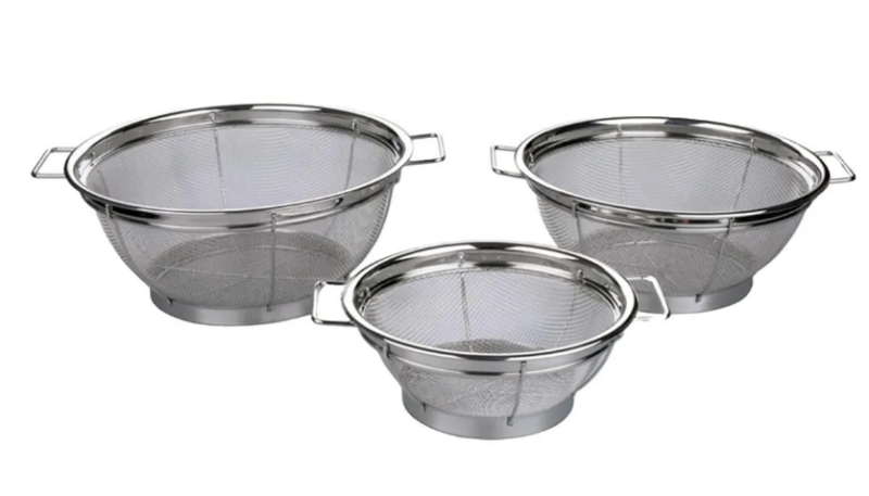 Сито-дуршлаг 25.5 см настольный,с ручками, P.L. Proff Cuisine