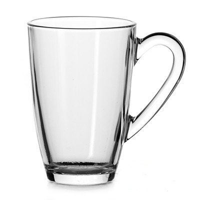 Кружка 330 мл. d=82 мм. h=119 мм. Аква /12/ 55393