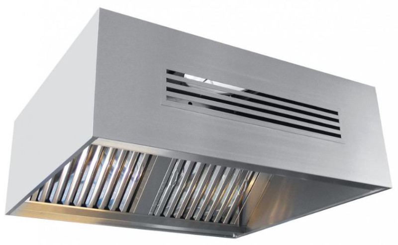 Зонт приточно-вытяжной ABAT ЗПВ-1100-2-О (островной/пристенный)