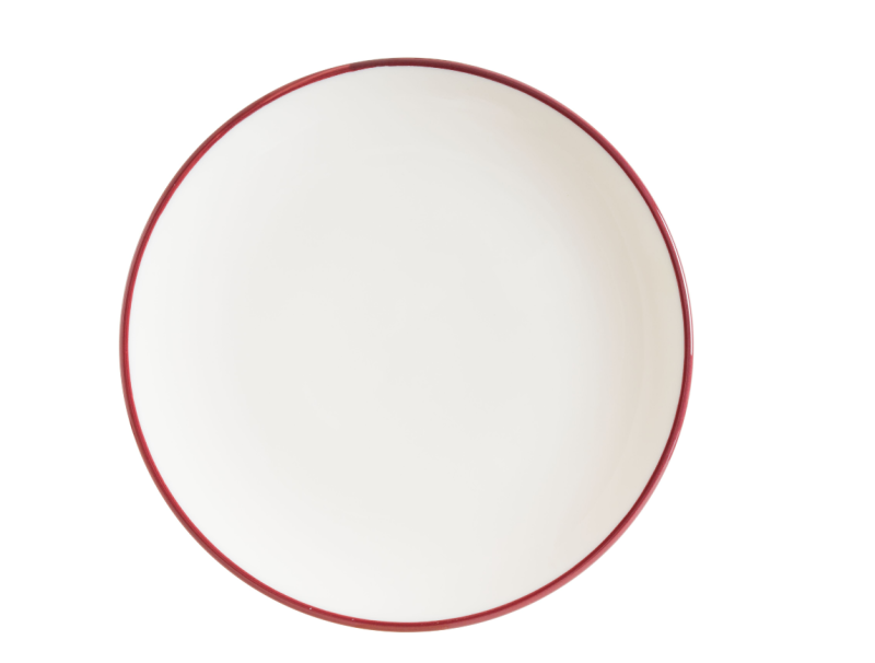 Тарелка d=210 мм. Линеа Бургундия, форма Гурмэ Bonna