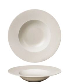 Тарелка глубокая d=30 cм, 700 мл, фарфор "NOBLE" серия "Fine Plus-Light Grey"