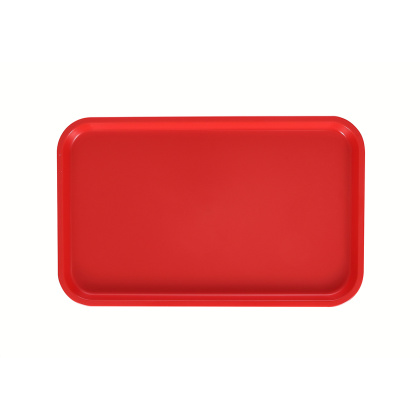 Поднос столовый 530х330 мм красный [PS RED 4410]