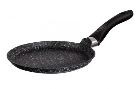 Сковорода блинная АП 220мм с руч GRANIT (black) (10шт) - сбггч220а