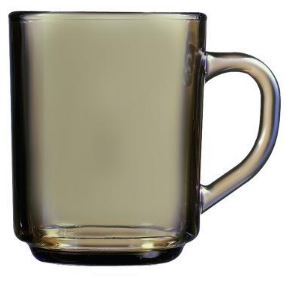 Кружка 250 мл. d=74 мм. h=95 мм. дымчатая Маг /6/1260/ H9184