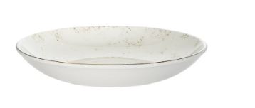 Тарелка d=230 мм. глубокая 1000 мл. Грейн, форма Банкет /1/6/558/