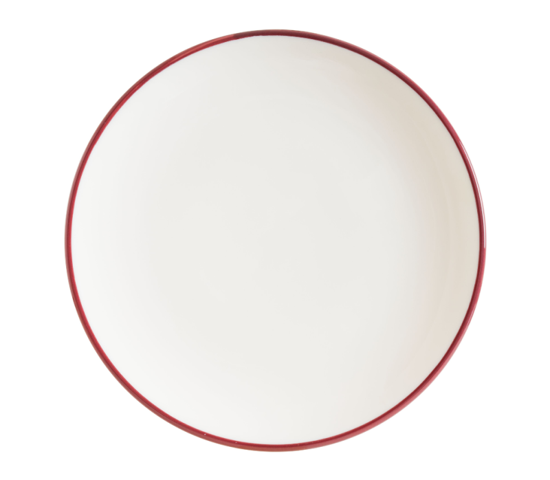 Тарелка d=230 мм. Линеа Бургундия, форма Гурмэ Bonna