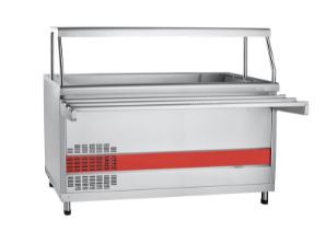 Прилавок-витрина Abat ПВВ(Н)-70КМ-03-НШ