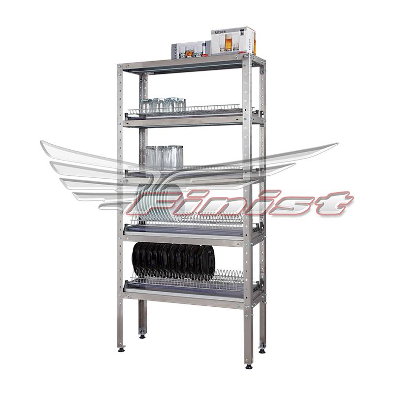 Стеллаж СтПНп для посуды и стаканов FINIST 825х300х1600