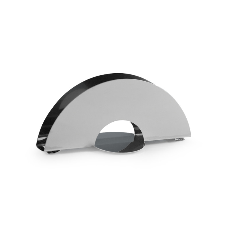 Салфетница нерж.полукруг, L=150vv H=70мм [1133]