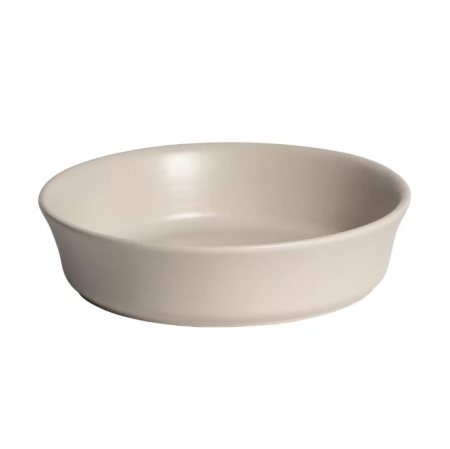 Форма для запекания и подачи 350 мл. d=140 мм. h=35 мм. бежевая керам Emile Henry