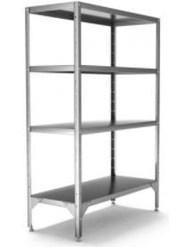 Стеллаж со сплошными полками HESSEN С-2000*900*300/4
