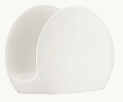 Салфетница 11*5,5*8,5 см. Белый, форма Ванто Bonna /1/12/936/