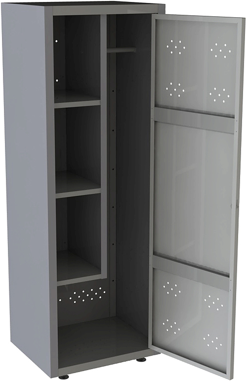 Шкаф для хозинвентаря RESTOINOX ШРХН-13-6/5