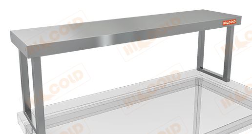 Полка нержавеющая настольная одинарная HICOLD НПСТ1-13/3