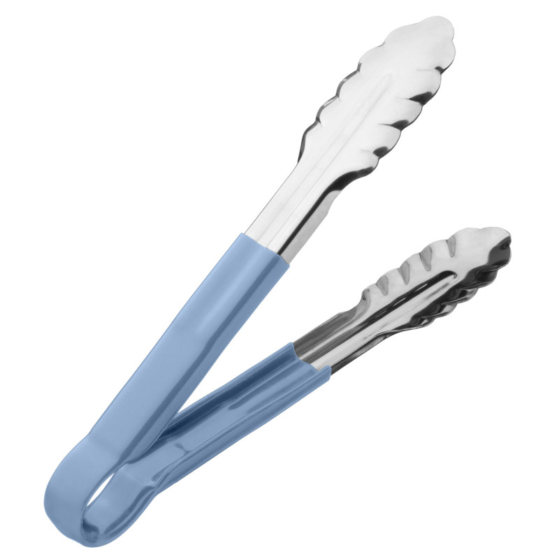 Щипцы универсальные 24 см. нерж. зеленая ручка MGsteel /1/120/