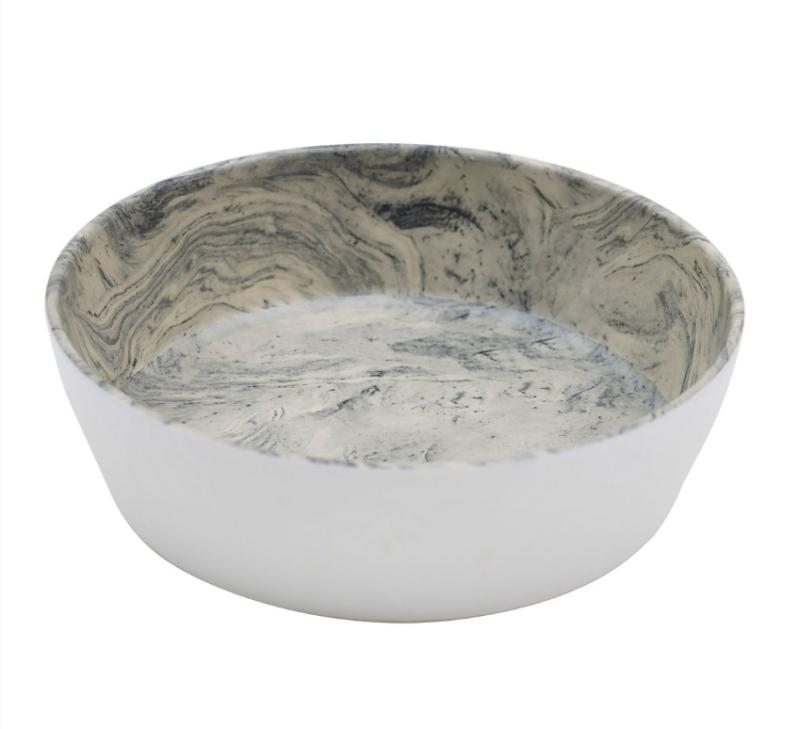 Салатник меламиновый 18*5.3см P.L. STREAMER GREY