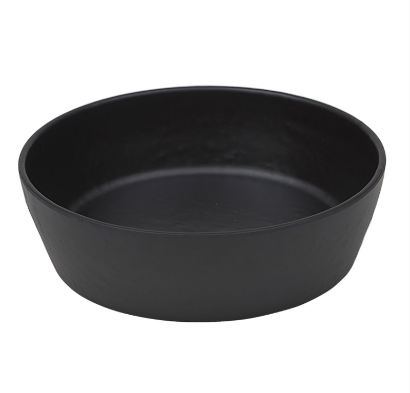 Салатник меламиновый 18*5.3см P.L. BLACK FINISH