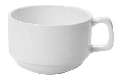 Чашка чайная NORMA CLASSIC 250 мл опаловое стекло (СТЕКЛОКЕРАМИКА)