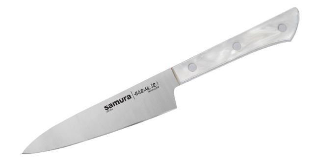 Нож универсальный "Samura HARAKIRI", серрейтор 230 мм, кор.-стойк. сталь, ABS пластик