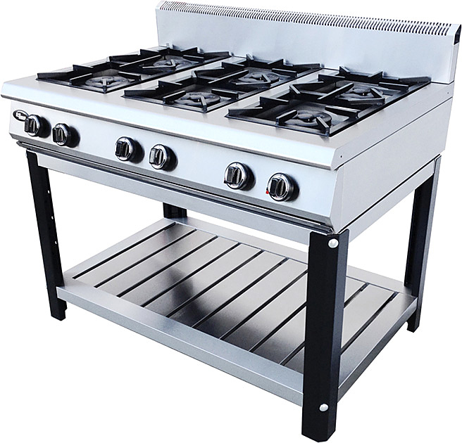 ПЛИТА 6 КОНФ. GRILL MASTER Ф6ПГ/800 ГАЗ 50005